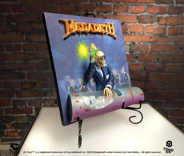 Megadeth 3D Vinyl Statue Rust In Peace 30 cm 1