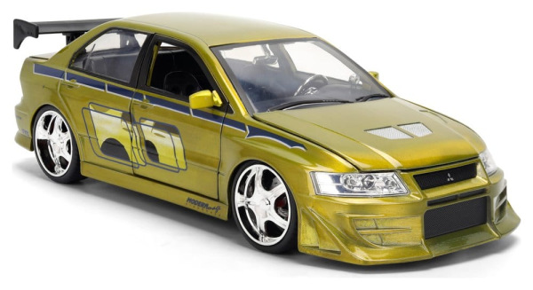 Fast & Furious Diecast Model 1/24 Anniversary Mitsubishi 9 cm 7