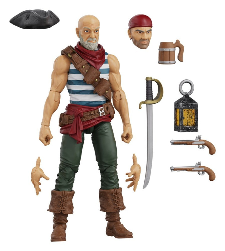 Hero H.A.C.K.S. Core Action Figure 1/18 Heroes and Villains Wave 1 Daniel Wright: Pirate Quartermast 1
