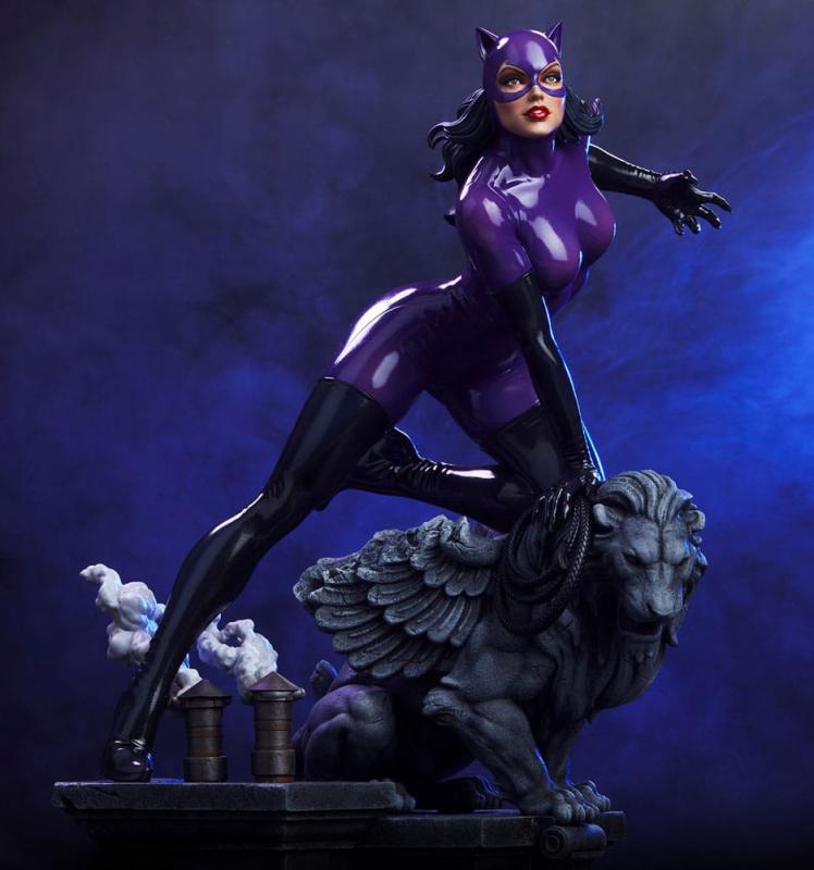 DC Comics Maquette 1/4 Catwoman (Purple Edition) 47 cm 2