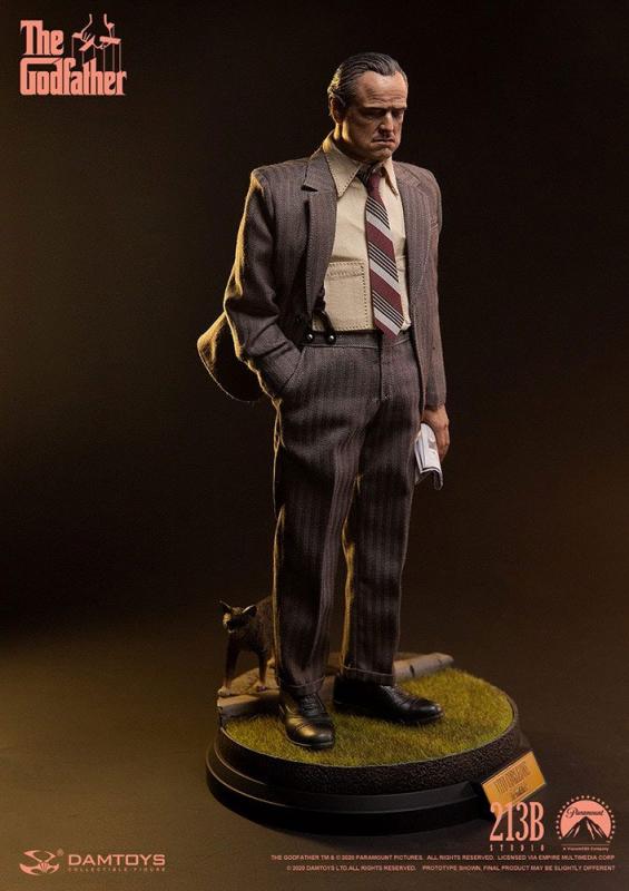 The Godfather: Vito Corleone 1/6 Action Figure Golden Years Version - Damtoys 9