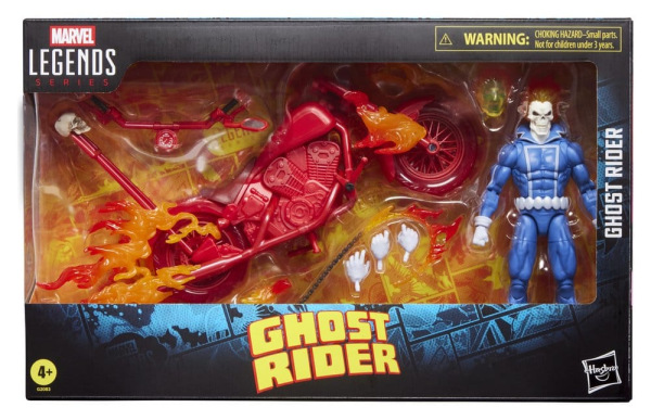 Ghost Rider Marvel Legends Action Figure Johnny Blaze with Motorcycle 15 cm 2