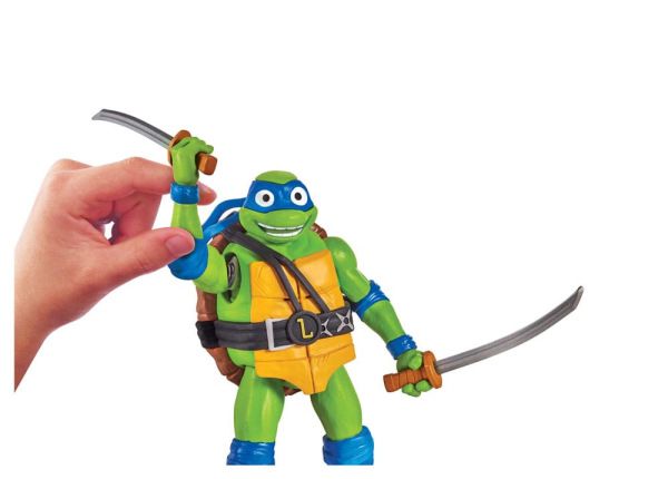 Teenage Mutant Ninja Turtles: Mutant Mayhem Ninja Shouts Action Figure Leonardo 14 cm 3
