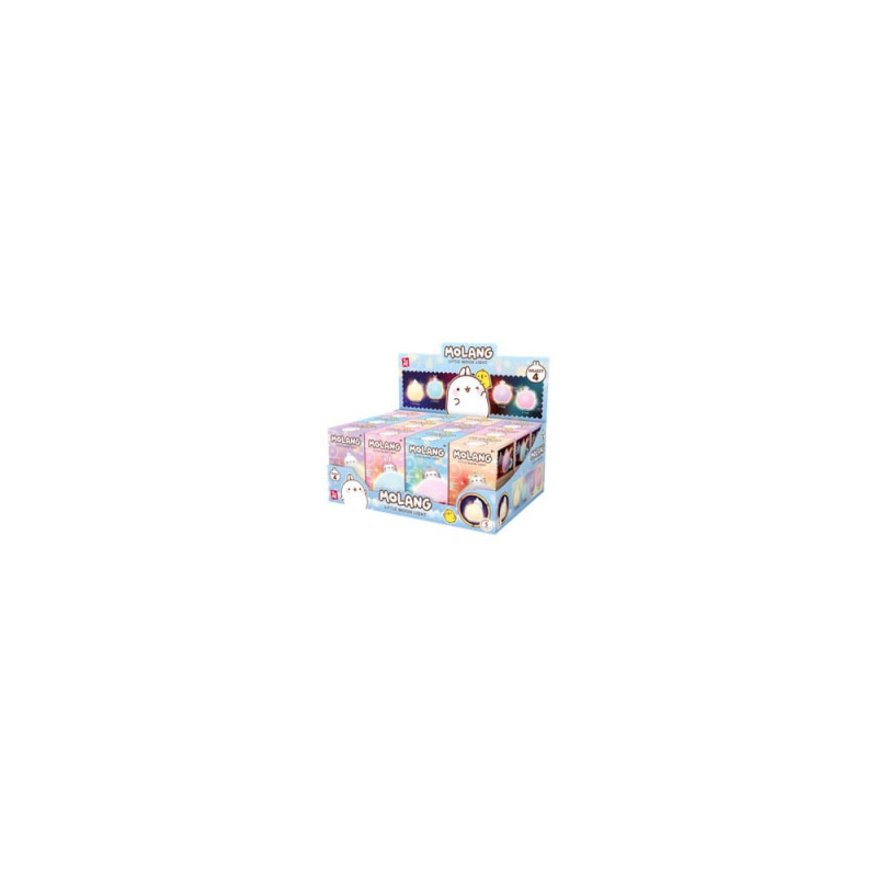 Molang Little Moon Light Series Mini Figures Hello Kitty and Friends 8 cm Display (12) 1
