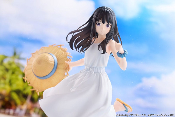 Lycoris Recoil PVC Statue 1/7 Takina Inoue White Dress Ver. 23 cm 9