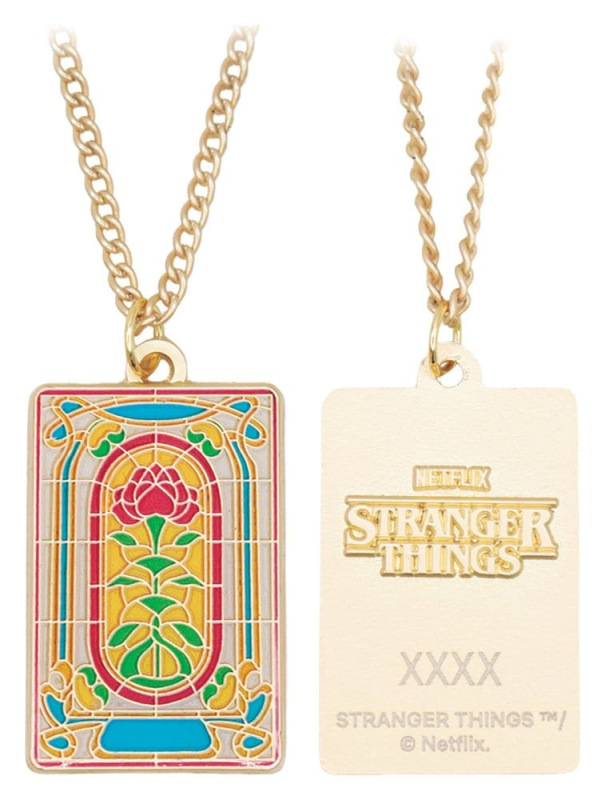 Stranger Things Necklace Creel House Window Limited Edition 3 x 2 cm 4