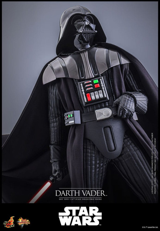 Star Wars: Episode III - Revenge of the Sith Movie Masterpiece Action Figure 1/6 Darth Vader (Deluxe 11