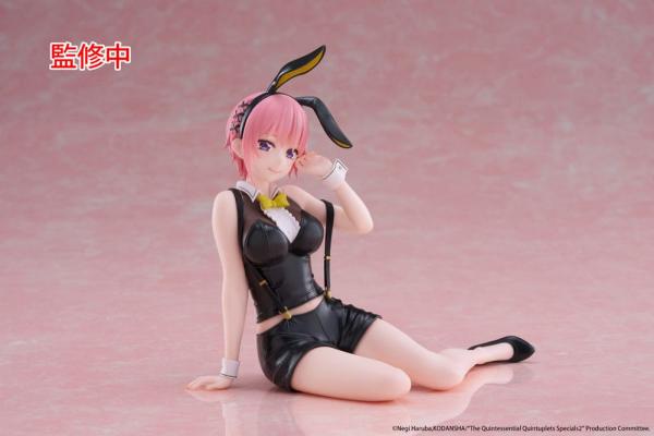 The Quintessential Quintuplets 3 PVC Statue Desktop Cute Figure Ichika Nakano Bunny Ver. 13 cm 7