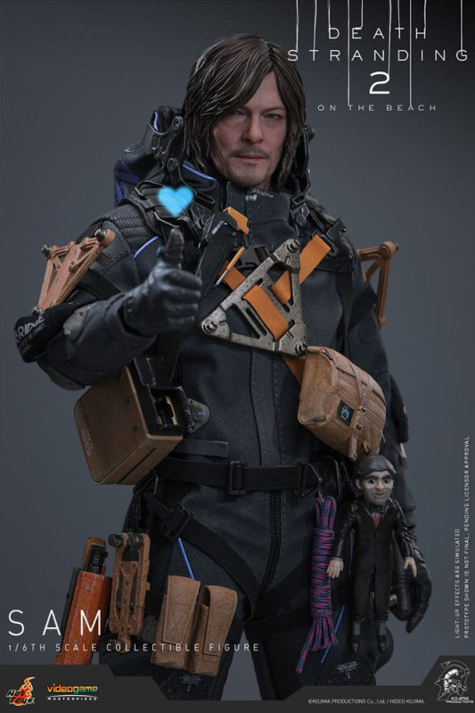 Death Stranding 2: On the Beach Videogame Masterpiece Action Figure 1/6 Sam 31 cm 13