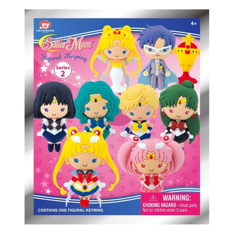 Sailor Moon 3D PVC Bag Clips Series 4 Display (24)