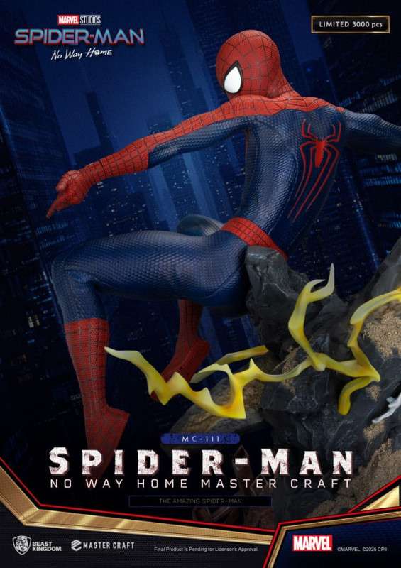 Spider-Man: No Way Home Master Craft Statue The Amazing Spider-Man 35 cm 5