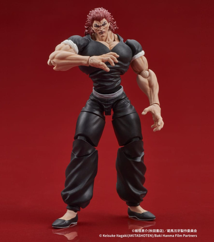 Baki Hanma Digaction Action Figure Yujiro Hanma 7 cm 6