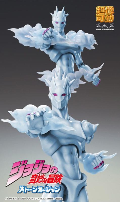 JoJo's Bizarre Adventure Part 6 Stone Ocean Super Action Action Figure Chozokado W·R 17 cm 6