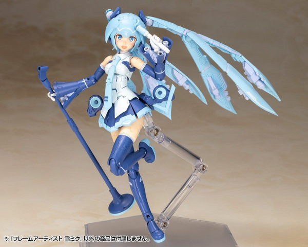 Frame Arms Plastic Model Kit 1/100 Frame Artist Snow Miku 16 cm 7