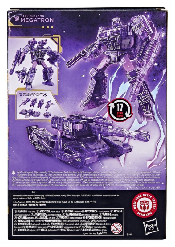 Transformers Age of the Primes Voyager Class Action Figure Dark Energon Megatron 17 cm 1