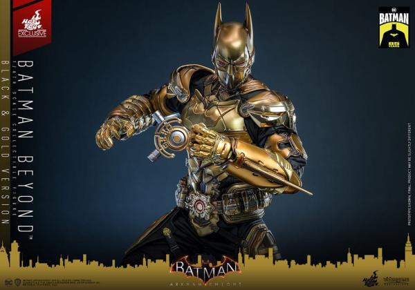 Batman: Arkham Knight Videogame Masterpiece Action Figure 1/6 Batman Beyond (Black & Gold Version) 3 12