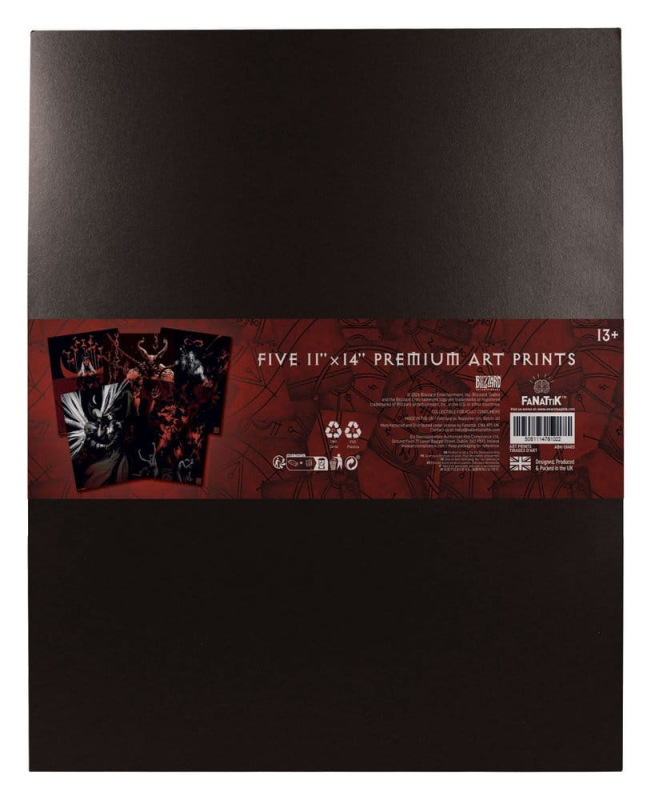 Diablo Art Print Set of Five Limited Edition 36 x 28 cm 6