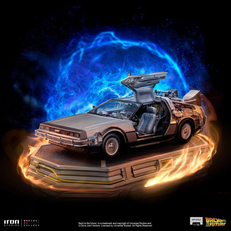 Back to the Future Art Scale Statue 1/10 DeLorean 53 cm 11