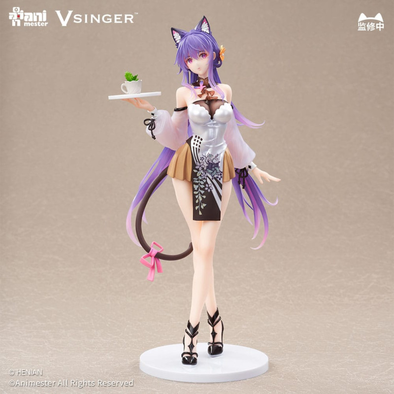 VSinger Luo Tianyi & Mo Qingxian Statue 1/7 Mo Qingxian Tea Time Melody Ver. 26 cm 9
