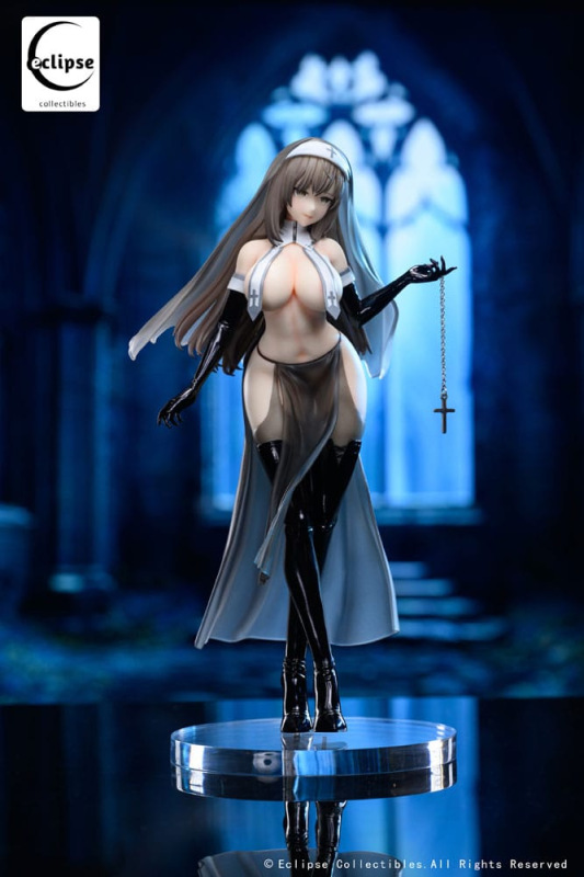 Original Character PVC Statue 1/7 Virtuous Nun Grace 24 cm 9