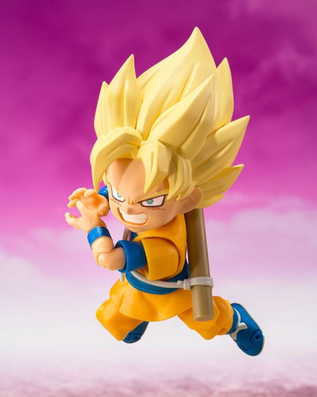 Dragon Ball S.H.Figuarts Action Figure Super Saiyan Son Goku (mini) Daima 8 cm 6