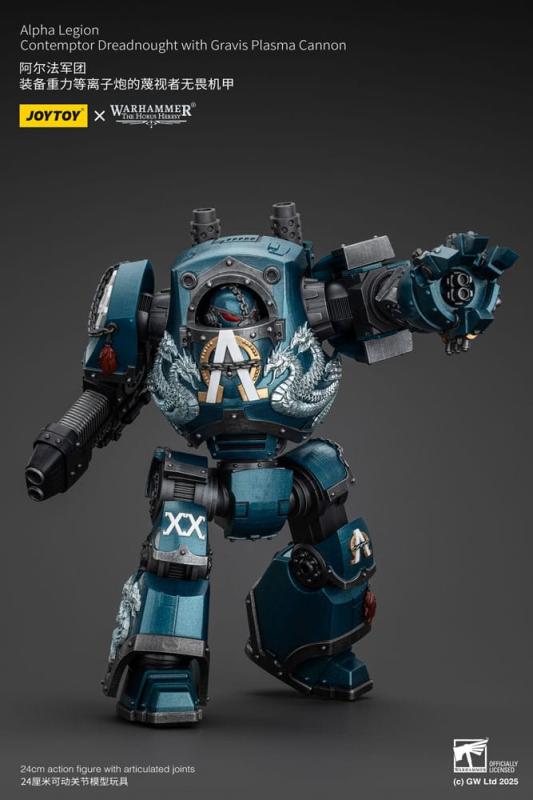 Warhammer The Horus Heresy Action Figure Alpha Legion Contemptor Dreadnought with Gravis Plasma Cann 6