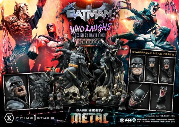 Dark Nights: Metal Ultimate Premium Masterline Series Statue 1/4 Batman VS Batman Who Laughs Deluxe