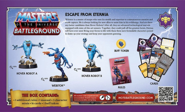 Masters of the Universe: Battleground Miniatures Game Wave 5: Evil Warriors Faction *French Version* 5