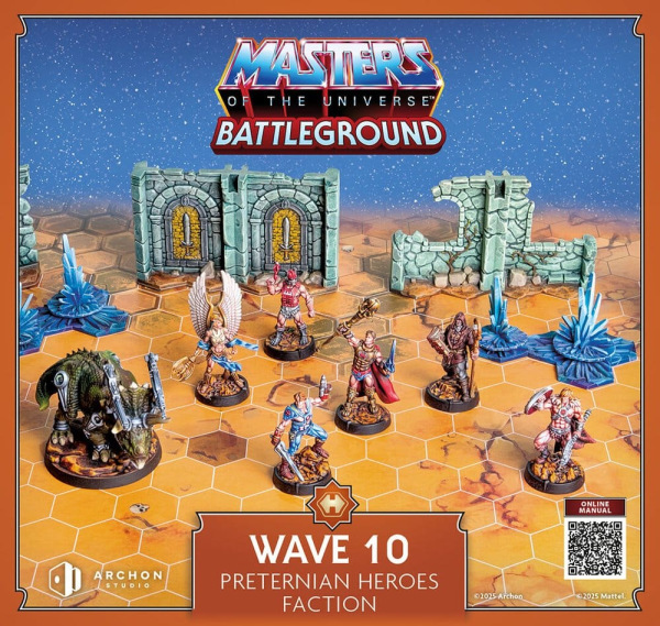 Masters of the Universe: Battleground Miniatures Game Wave 10: Preternian Heroes Faction *German Ver 2