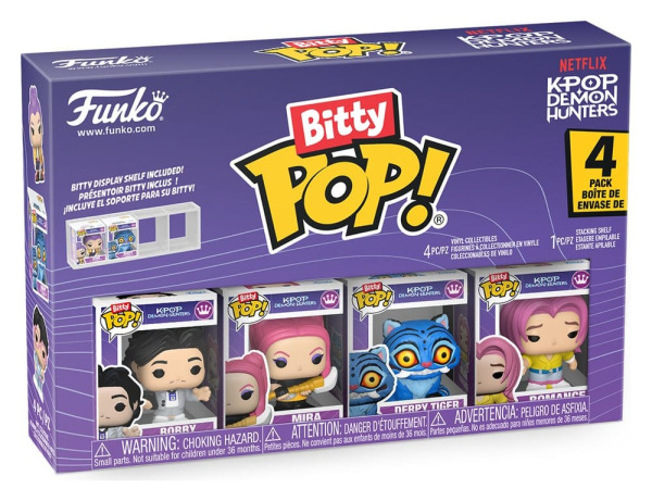 Netflix Bitty POP! Mini Figures 4-Pack Mira 2 cm 2