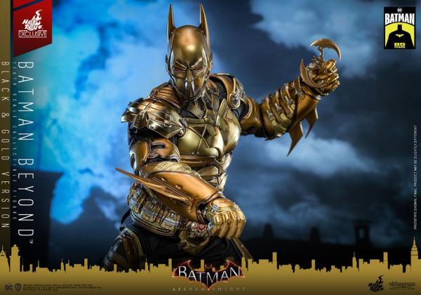 Batman: Arkham Knight Videogame Masterpiece Action Figure 1/6 Batman Beyond (Black & Gold Version) 3 1