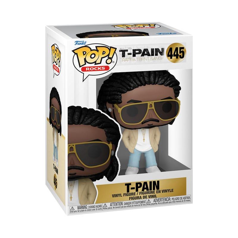 T-Pain POP! Rocks Vinyl Figure T-Pain (Rappa Ternt Sanga) 9 cm 1