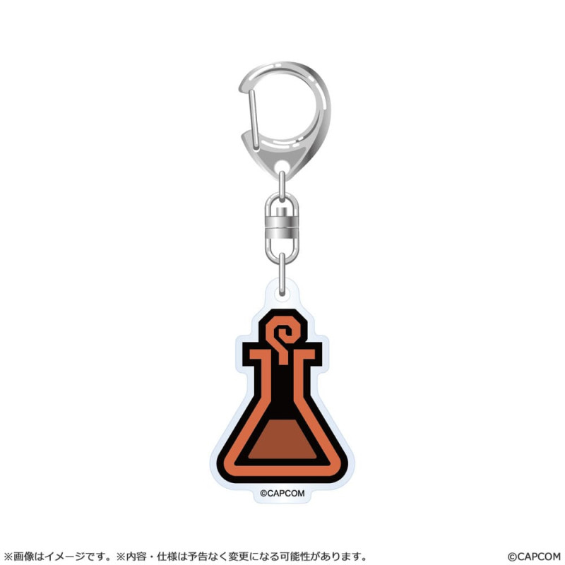 Monster Hunter Wilds Acryl Keychains Item Icon 6 cm Assortment (10) 4