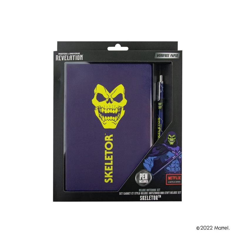 Masters of the Universe - Revelation: Notebook Set (notebook + pen) Skeletor 2