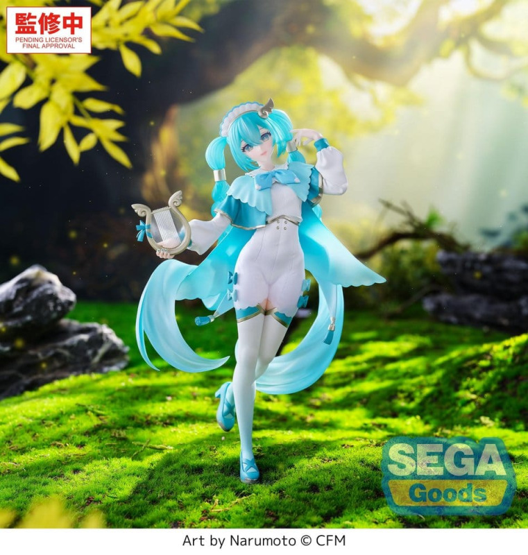 Hatsune Miku Luminasta PVC Figure Wandering Minstrel 21 cm 1