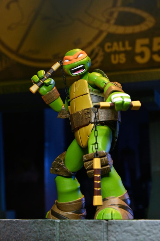 Teenage Mutant Ninja Turtles Action Figure Ultimate Michelangelo 18 cm 10