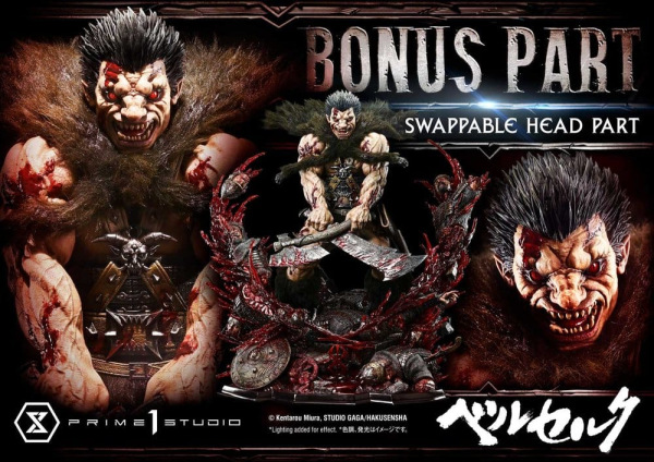 Berserk Legacy Art "Kentarou Miura" Statue 1/4 Zodd DX Bonus Version 88 cm 2