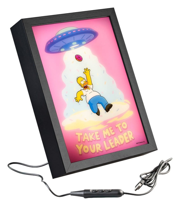 The Simpsons Framed LED Poster 20 x 28 cm 9
