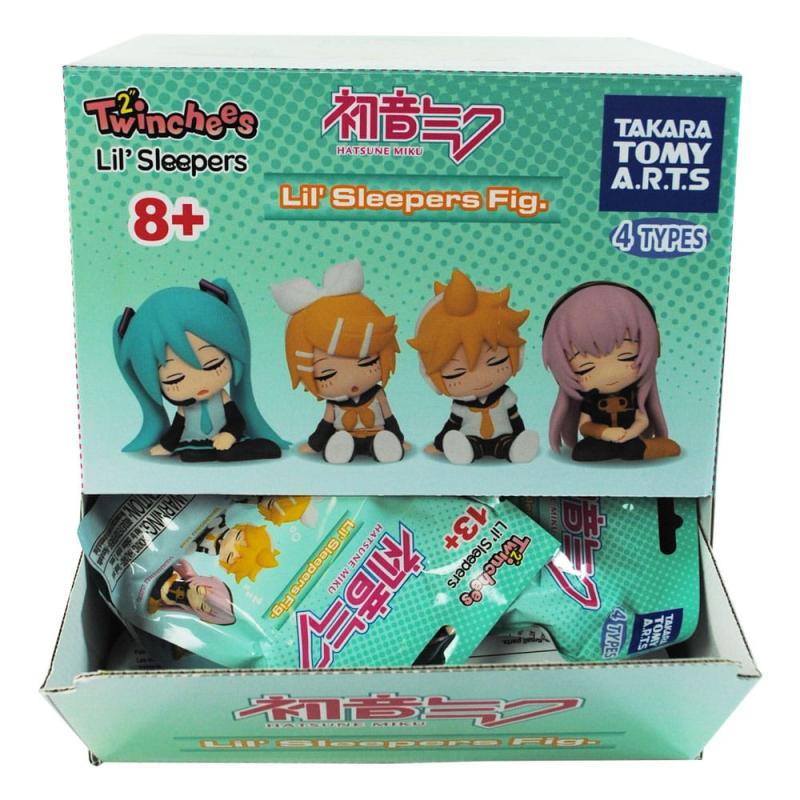 Hatsune Miku Twinchees Mini Figures Lil' Sleepers 5 cm Display (24)