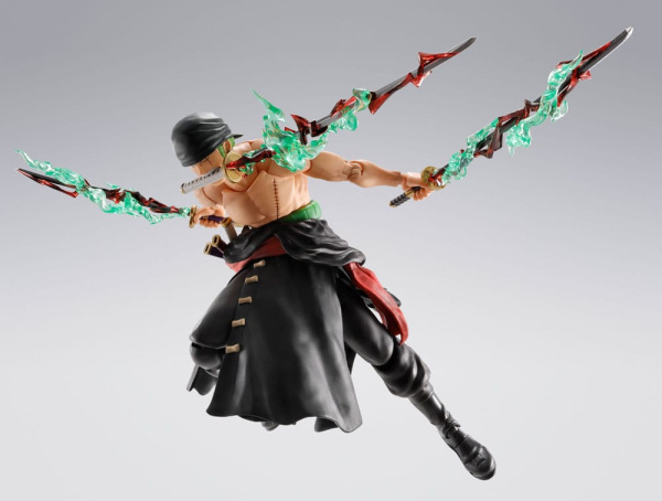 One Piece S.H.Figuarts Action Figure Roronoa Zoro The King of Hell 15 cm 4