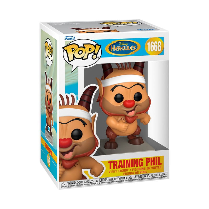 Hercules 25th Anniversary POP! Movies Vinyl Figure Training Phil 9 cm 1