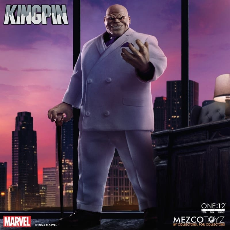 Marvel Comics One:12 Collective Action Figure 1/12 Kingpin 18 cm 3