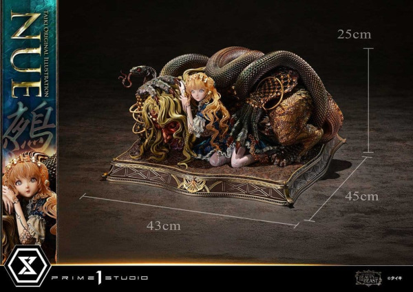 The Legend of Beauty and the Beast Statue 1/5 Nue Art by Taiki 45 cm 5