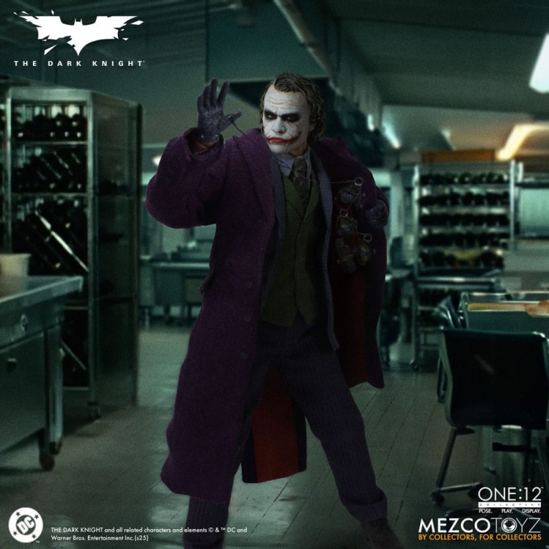 The Dark Knight Action Figure 1/12 Joker 17 cm 6