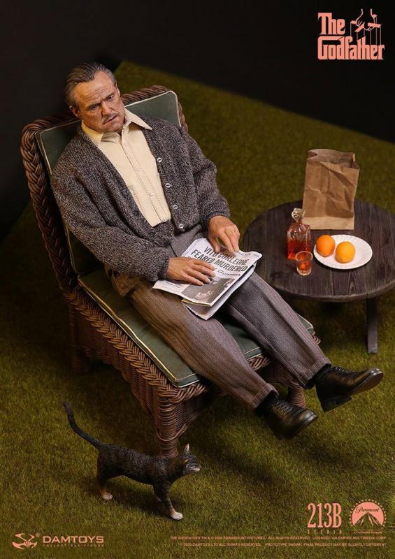 The Godfather: Vito Corleone 1/6 Action Figure Golden Years Version - Damtoys