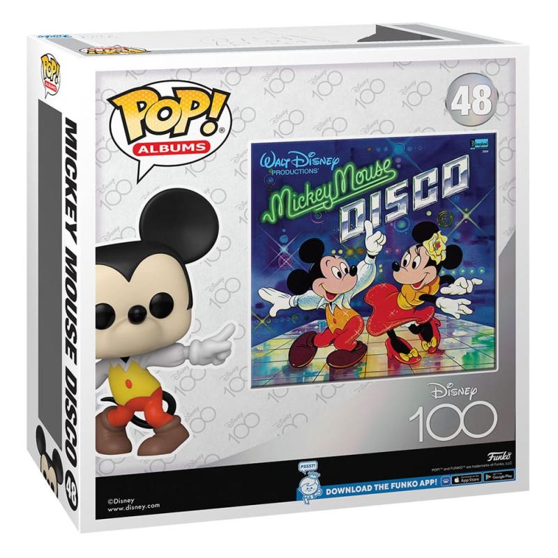 Disney POP! Albums Vinyl Figure Mickey Mouse Disco 9 cm