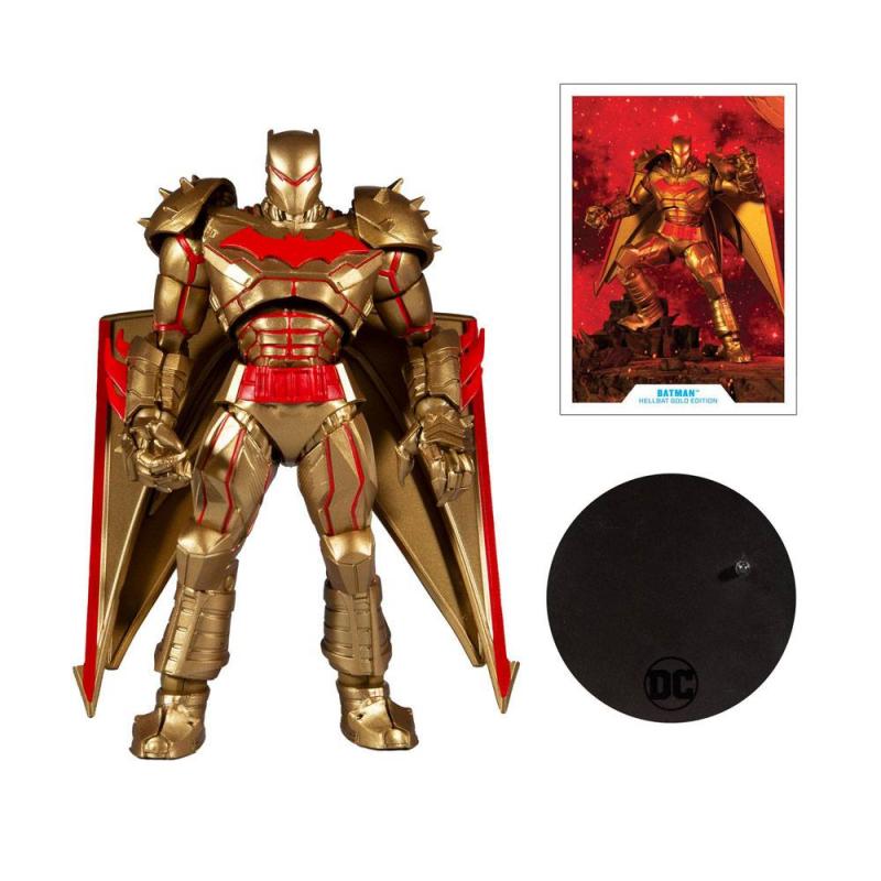 DC Multiverse: Batman Hellbat Suit (Gold Edition) 18 cm Action Figure - McFarlane Toys