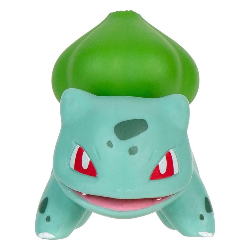 Pokémon Battle Figure Set 3-Pack Morpeko (Full-Belly Mode), Bulbasaur #1, Raboot 5 cm