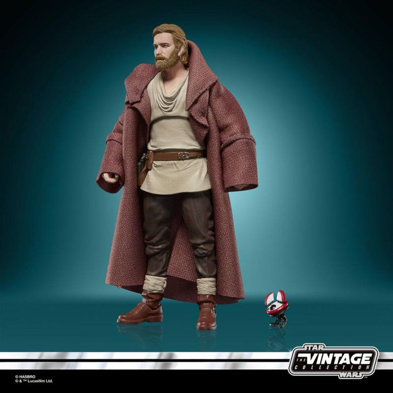 Star Wars: Obi-Wan Kenobi Vintage Collection Action Figure 2022 Obi-Wan Kenobi (Wandering Jedi) 10 c