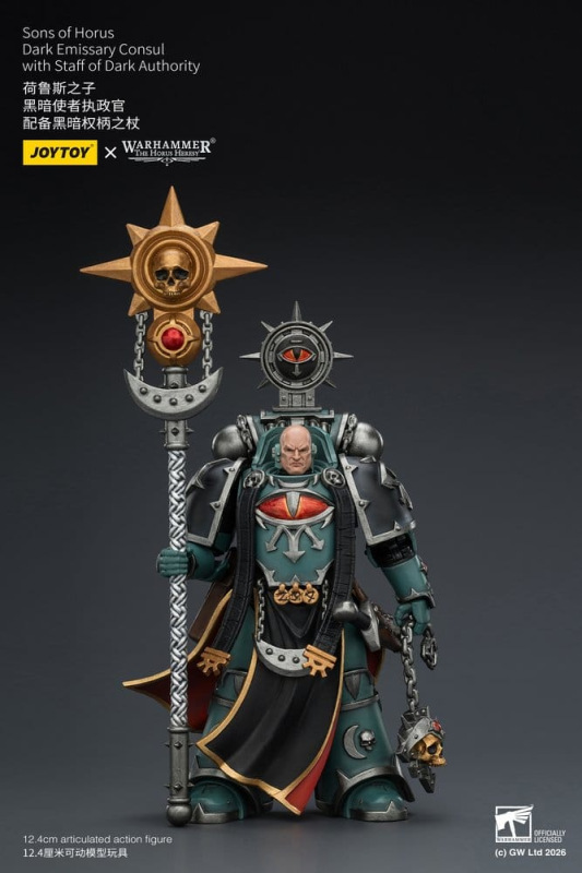 Warhammer The Horus Heresy Action Figure Sons of Horus Dark Emissary Consul 12 cm 1